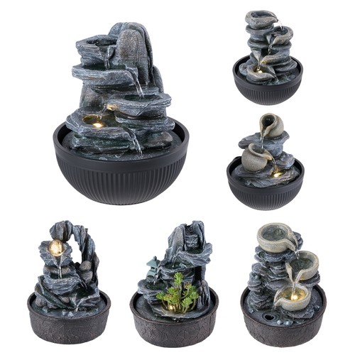 Resin cascading water - resin, feature