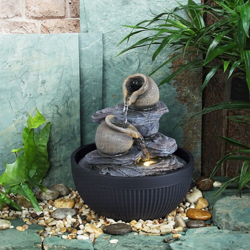 Cascading bowls water - water, feature