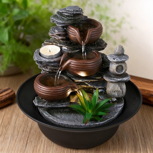 Water feature indoor - indoor, tabletop