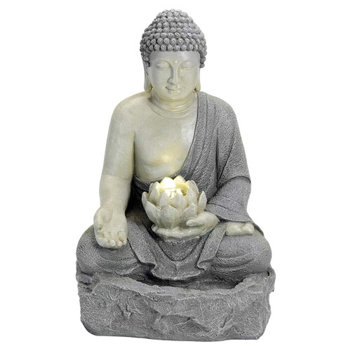 Buddha water feature led - water,