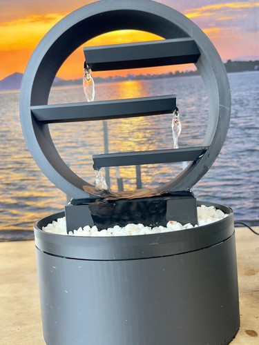 Modern black indoor water - modern,