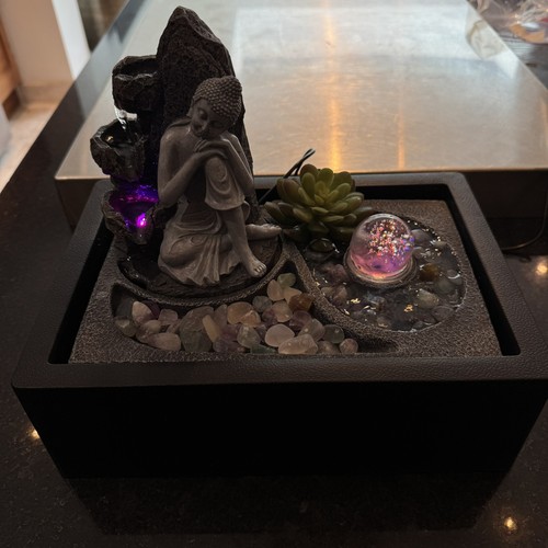 Indoor water fountain - water,