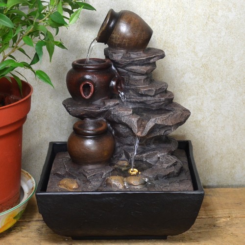 Indoor water fountain resin - indoor,