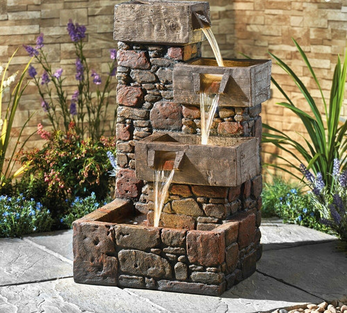 Cascading cubic water - cascading, feature