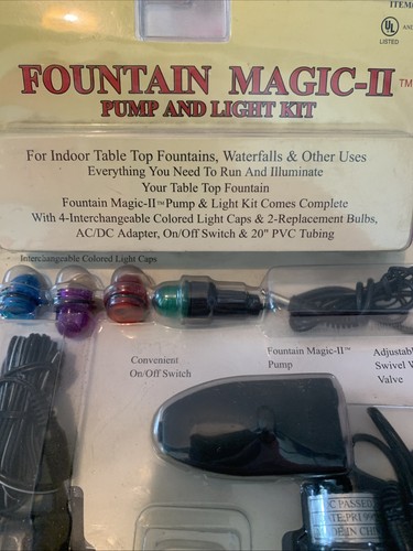 Fountain magic pump and - 11,