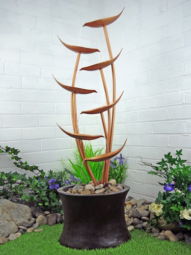 Autumn copper cascade mains - copper,