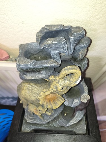 Elephant indoor water feature - indoor,