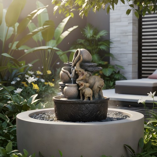 Water feature indoor - water,