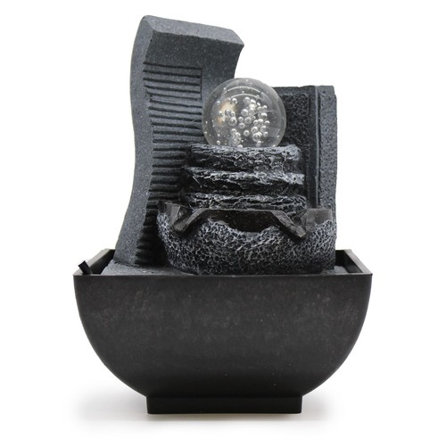 Tabletop water feature - water, 18cm