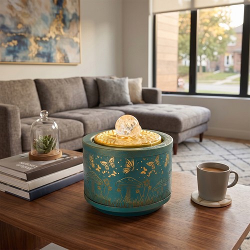 Water feature tabletop indoor - water,