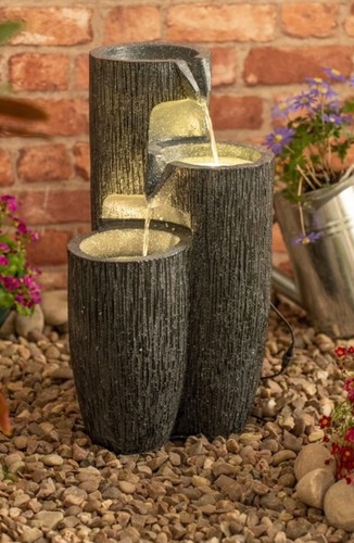Ip44 cascading logs solar - cascading,